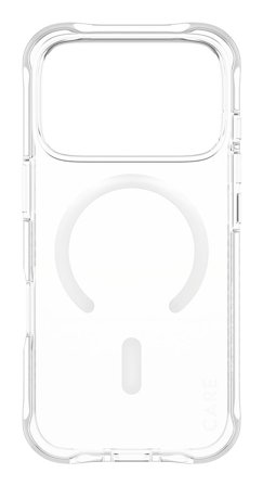PanzerGlass CARE iPhone 17 Pro Fashion MagSafe deksel (gjennomsiktig/hvit) Laget av 100% resirkulert TPU