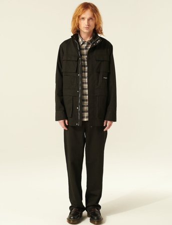 Rue de Tokyo Cully Cotton Tencel - Black - S