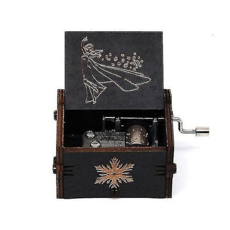 Queen Bohemian Rhapsody -musiikkiteemainen 52 Tema Trä -käsinkudottu soittorasia, syntymäpäivälahja [D]