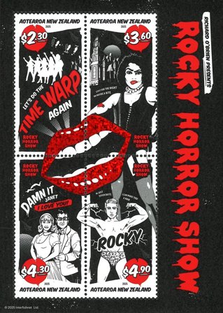 New Zealand - Rocky Horror Show - Postfrisk miniark