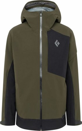 Black Diamond Men's Recon Stretch Ski Shell Men unlined ski jackets Green S