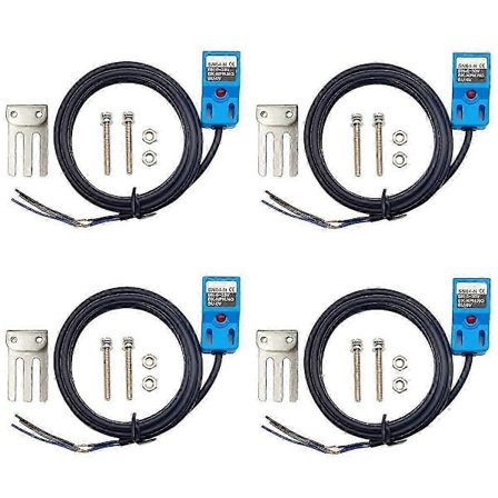 Induktiivinen läheisyysanturi SN04-N Normaalisti avoin tunnistuslähestymiskytkin NPN NO kiinnikkeellä (sininen