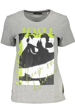 Guess Jeans T-shirt Maniche Corte Donna Grigio
