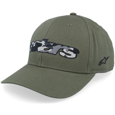 Alpinestars - Grön adjustable Keps - Canyon Hat Military Adjustable @ Hatstore