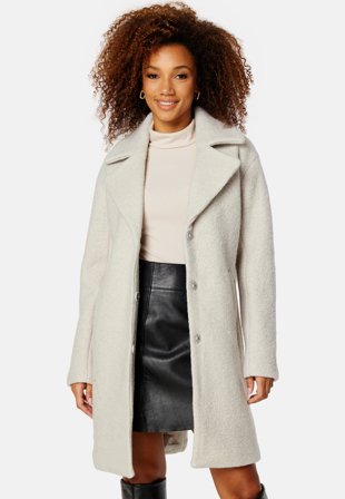 YAS Tera Wool Mix Coat Moonstruck Klær