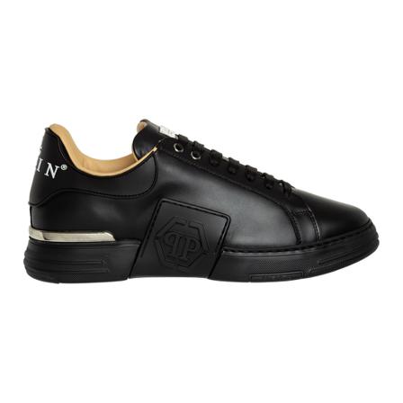 Philipp Plein Sneakers Hexagon Low-Top , Zwart , Heren , Maat: 41 EU