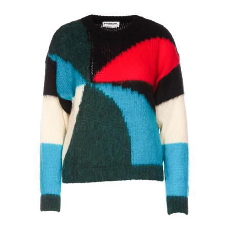 Essentiel Antwerp, Round-neck Knitwear Rood, Dames, Maat:M