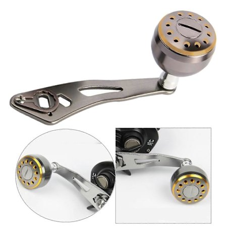 Kraft Håndtak 8x5mm Kompatibelt For Quantum Baitcasting Snelle Erstatningsdeler Snelle Håndtak Fiske - 32mm Svart[D]