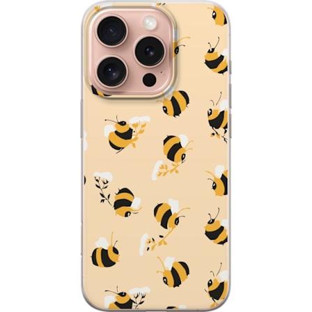 Apple iPhone 16 Pro Läpinäkyvä kuori Mehiläinen Malli