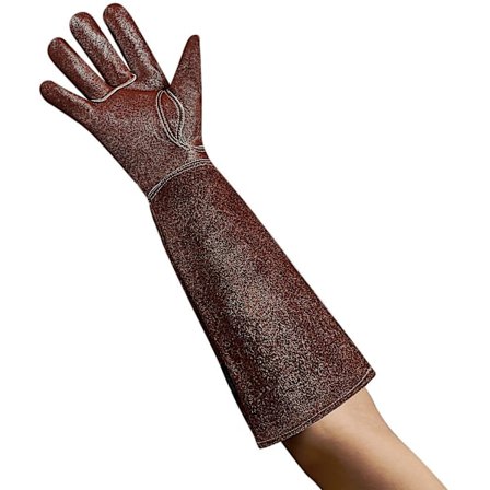 Lange læderhavehandsker til kvinder og mænd, tornebestandige handsker,