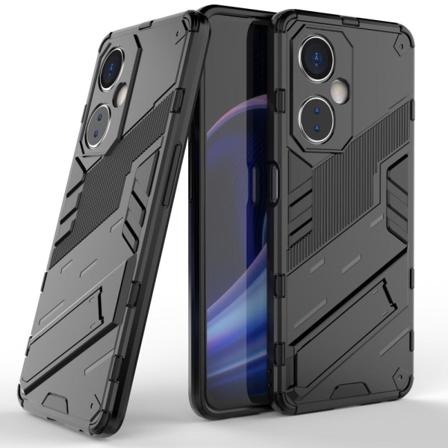 SKALO OnePlus Nord CE 3 Lite 5G Armor Hybrid BIBERCAS Skal - Sva Svart