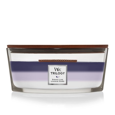 Woodwick Ellipse Candles Evening Luxe 453g - Candela Profumata