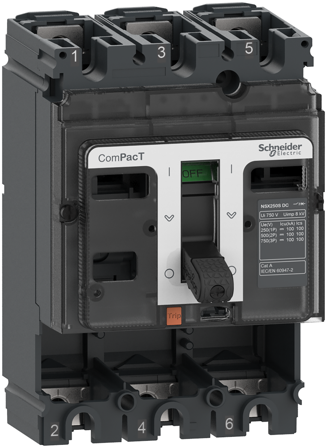 Schneider Electric C63S4TM600D Strømbryter 420-600 A, Elfordeling & strømforsyning