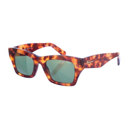 Salvatore Ferragamo Solbriller Brun, Dame Solbriller, Størrelse: ONE Size
