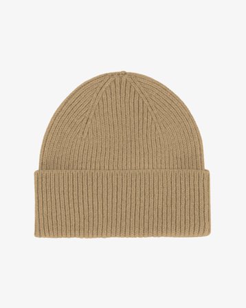 Merino Wool Beanie - Desert Khaki - Female - One Size