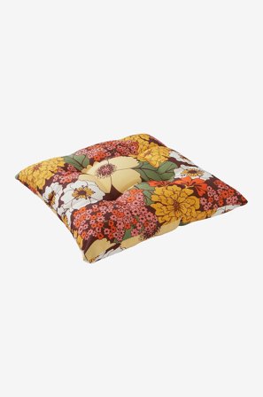 Jotex - Seteunderlag Gulblomstret - MENTON - Kjøp Puter & sitteputer hos Jotex