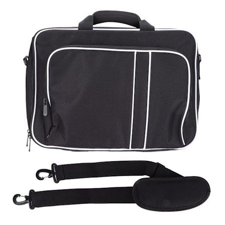 Reisebæreveske Stor kapasitet Beskyttende konsollveske for PS5-spillkontroller og spilltilbehør Hvit og svart