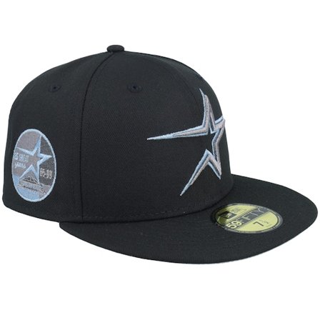 New Era - Negro fitted Gorra - Houston Astros Sparkly 59FIFTY Black Fitted @ Hatstore
