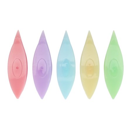 5 kpl:n virkkaussukkulasettiä muovinen käsintehty pitsinvalmistustyökalu ompelutarvikkeet12308