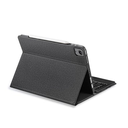 Näppäimistö uudelle iPad Pro 12.9 2021/2020/2018, QWERTY taustavalaistu langaton Bluetooth-näppäimistökotelo iPad Pro 12.9 tuuman 5./4. sukupolvelle/3