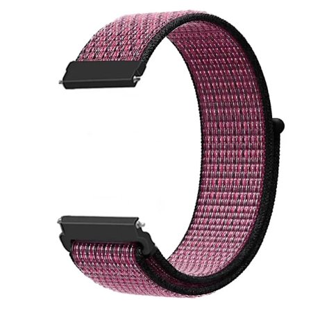 20 22mm Nylon Klockarmband För Garmin Vivoactive 3 4 5/Venu 2 Plus/Venu 3/Forerunner 55 158 265 965 745 645 255 Music Loop Armband