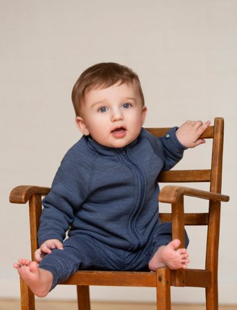 Smallstuff Cardigan - Blue - 68-74