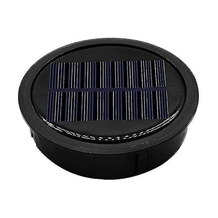 1 pakke stor solcellelys udskiftning top til udendørs hængende lanterner, mere kraftfuld mere energieffektiv-haoyi [db]