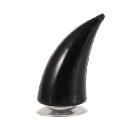 Motorsykkelhjelm Djevelhorn med sugekopp Gummi Unik Universell Hjelmdekorasjonspynt