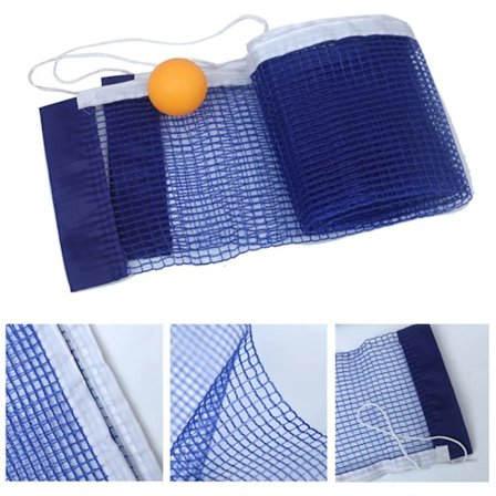 Bord tennis erstatning nett uten ball-180cmx15cm pingpong ball nett innendørs utendørs bord tennis sport tilbehør