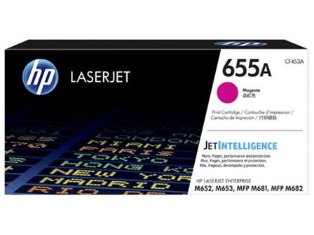 HP Toner CF453A 655A 10,5K Magenta - Lyreco - Toner och bläck - Tonerkassetter - Toner HP