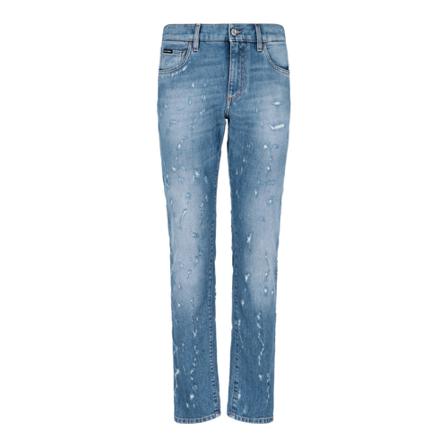 Dolce & Gabbana Slim-fit Jeans blå, Herr, Herr, Storlek: M