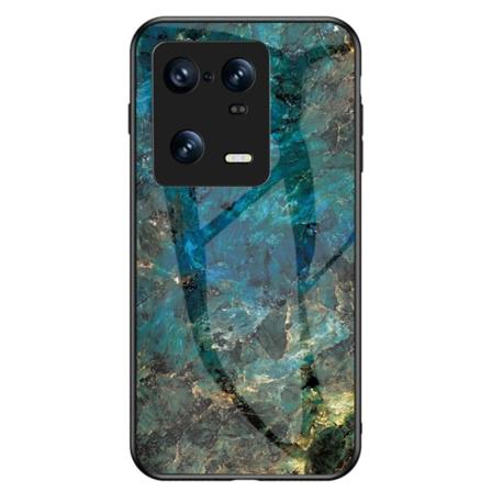 SKALO Xiaomi 13 Pro 5G Marmor hærdet glas TPU Cover - #1 Multicolor