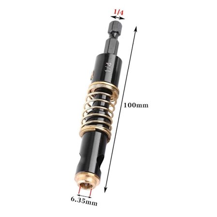 Drill Bits Hengsel Bore Hull Verktøy 6,35MM 6,35MM