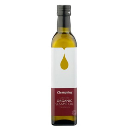 Clearspring Sesamolie Ø 500 ml, Helse & Madvarer, Olier & Eddike, Øvrigt