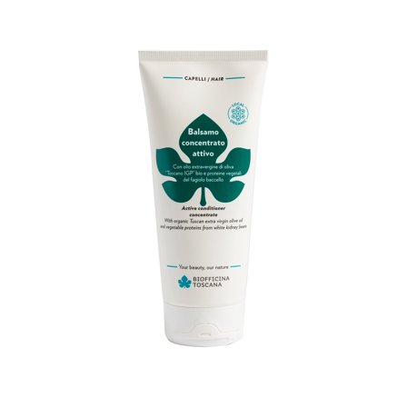 Biofficina Toscana Linea Fondamentali Balsamo concentrato attivo 200ml - Balsamo Nutriente Capelli