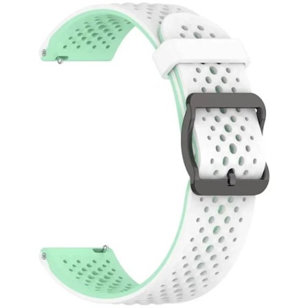 22mm 20mm Silikonarmband kompatibelt med Garmin Forerunner 965 265 255 55 165 645 Andningsbart armband kompatibelt med Garmin Vivomove Trend/Venu 3 