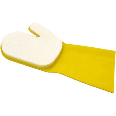 Rengøringshandsker til Pool-Spa Skrubbe Vante - Vandtætte Handsker med Skurepude - Køkkenhavehandsker - til Svømning