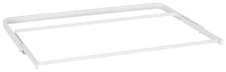 Elfa 236010 Utdragsram för back Vit, Garderobsinredning