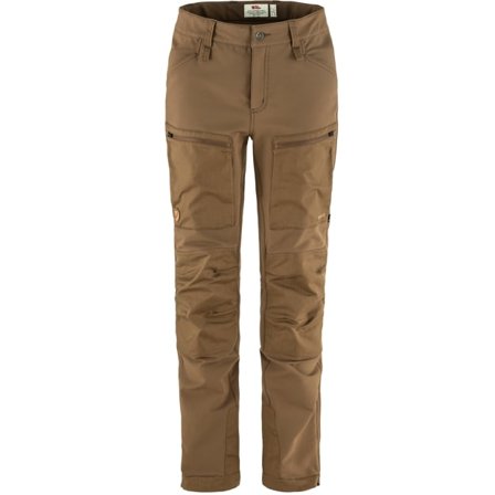 Fjällräven Keb Agile Winter Bukse 40/SHORT - female - Wood Brown - Trekking Bukse