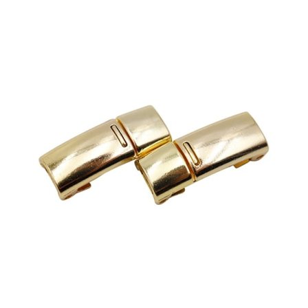 Guld DIY Magnetic No Tie Skosnörsspetsar Spänne Lås Metal Aglet