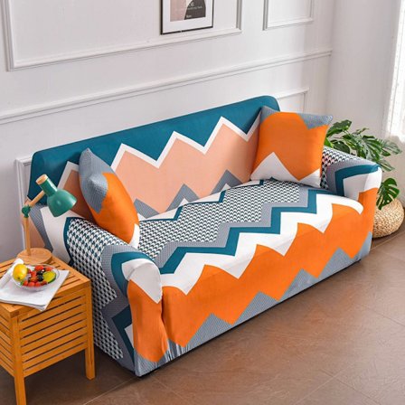 Taikamainen joustava sohvanpäällinen, käärittävä painettu sohvanpäällinen, pölytiivis