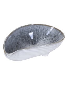 Muslingeskål Stor Off-white