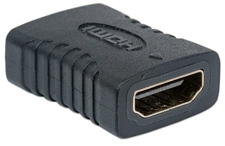Manhattan MH HDMI Adaptor, A-Female/A-Female, Black, Polybag