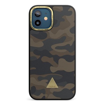 Naive iPhone 12 Skal - Camouflage