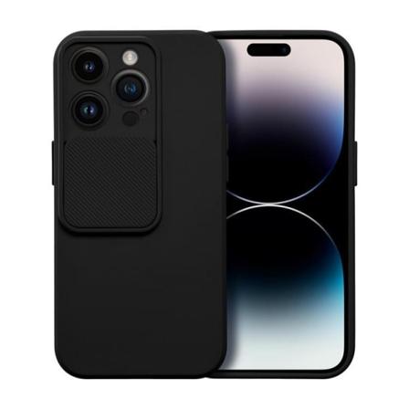 iPhone 14 Pro Max Skal Slide - Musta