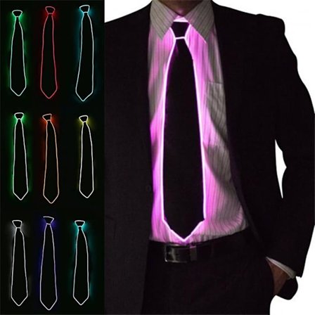 LED-valaistu kaulaliina jouluun, halloweeniin ja rave-juhliin