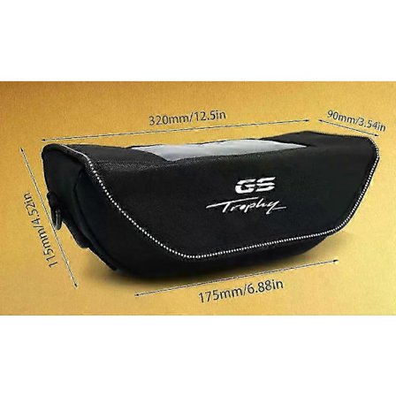 Anvendelig til BMW GS TROPHY GS Adventure Taske Nine T Moderne Vandtæt Motorcykel Styr Rejse Navigation Taske
