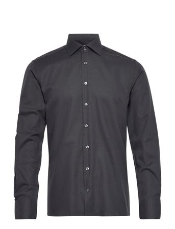 Bs Dumo Slim Fit Shirt Skjorte Business Navy Bruun & Stengade