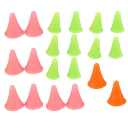 20 kpl neulontapuikkosettejä, neulankärkisuojat, neulankärkipidikkeet, T-työkalu, tee-se-itse-neulontatyökalu