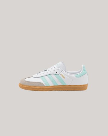 Adidas Originals SAMBA OG J Hvid Sko Pige - Kids Brand Store
